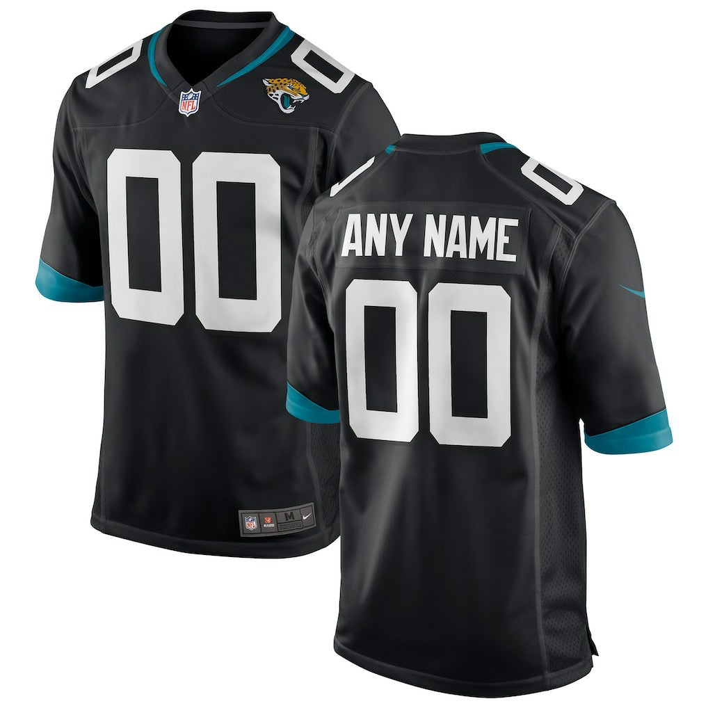 Jacksonville Jaguars Custom Game Jersey - Black - Nike
