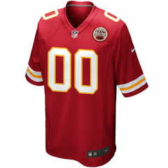 Kansas City Chiefs Custom Game Jersey - Red - Nike