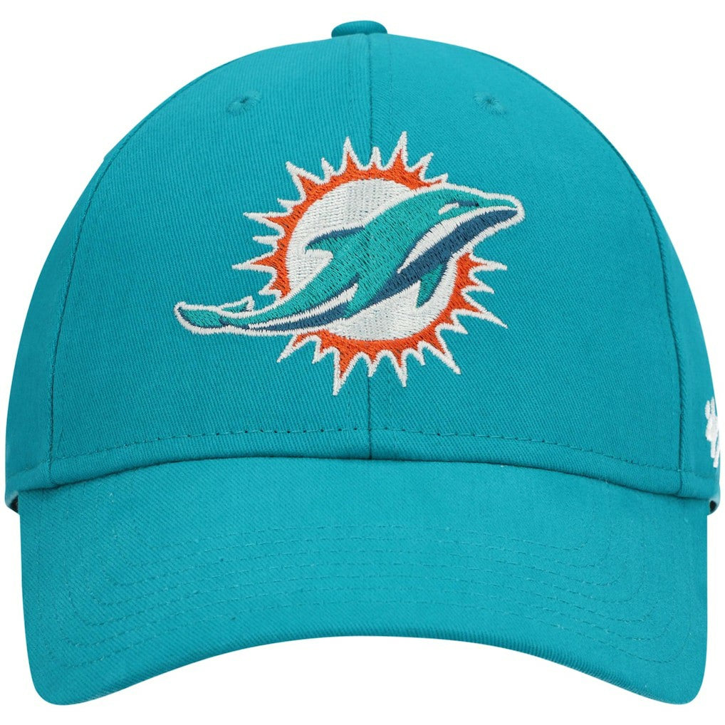 Miami Dolphins '47 Youth Basic MVP Adjustable Hat - Aqua - 47 brand