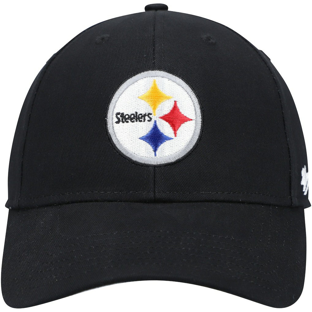 Pittsburgh Steelers '47 Youth Basic MVP Adjustable Hat - Black - 47 brand