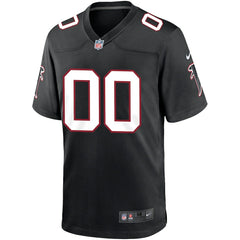 Atlanta Falcons Throwback Custom Game Jersey - Black - Nike