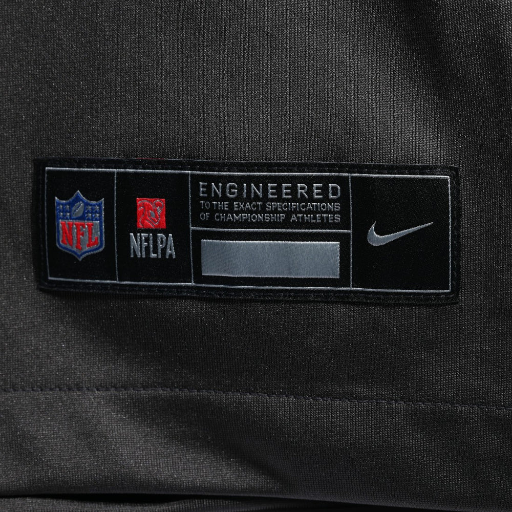 Tampa Bay Buccaneers Alternate Custom Game Jersey - Pewter - Nike