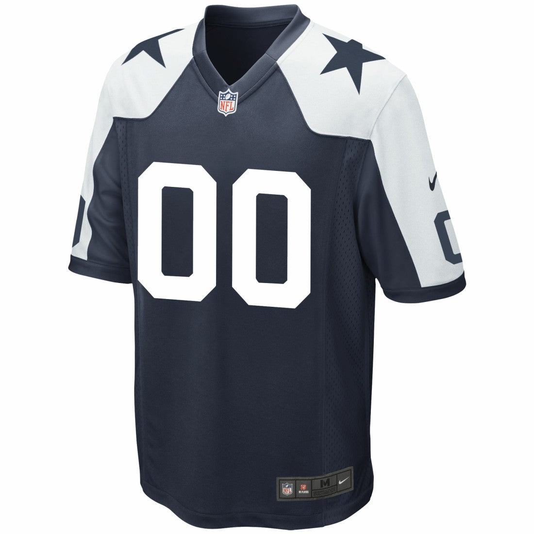 Dallas Cowboys Alternate Custom Game Jersey - Navy - Nike