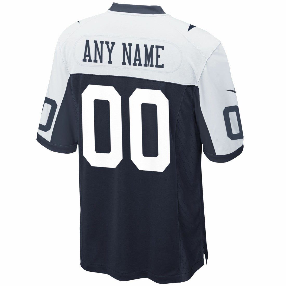 Dallas Cowboys Alternate Custom Game Jersey - Navy - Nike