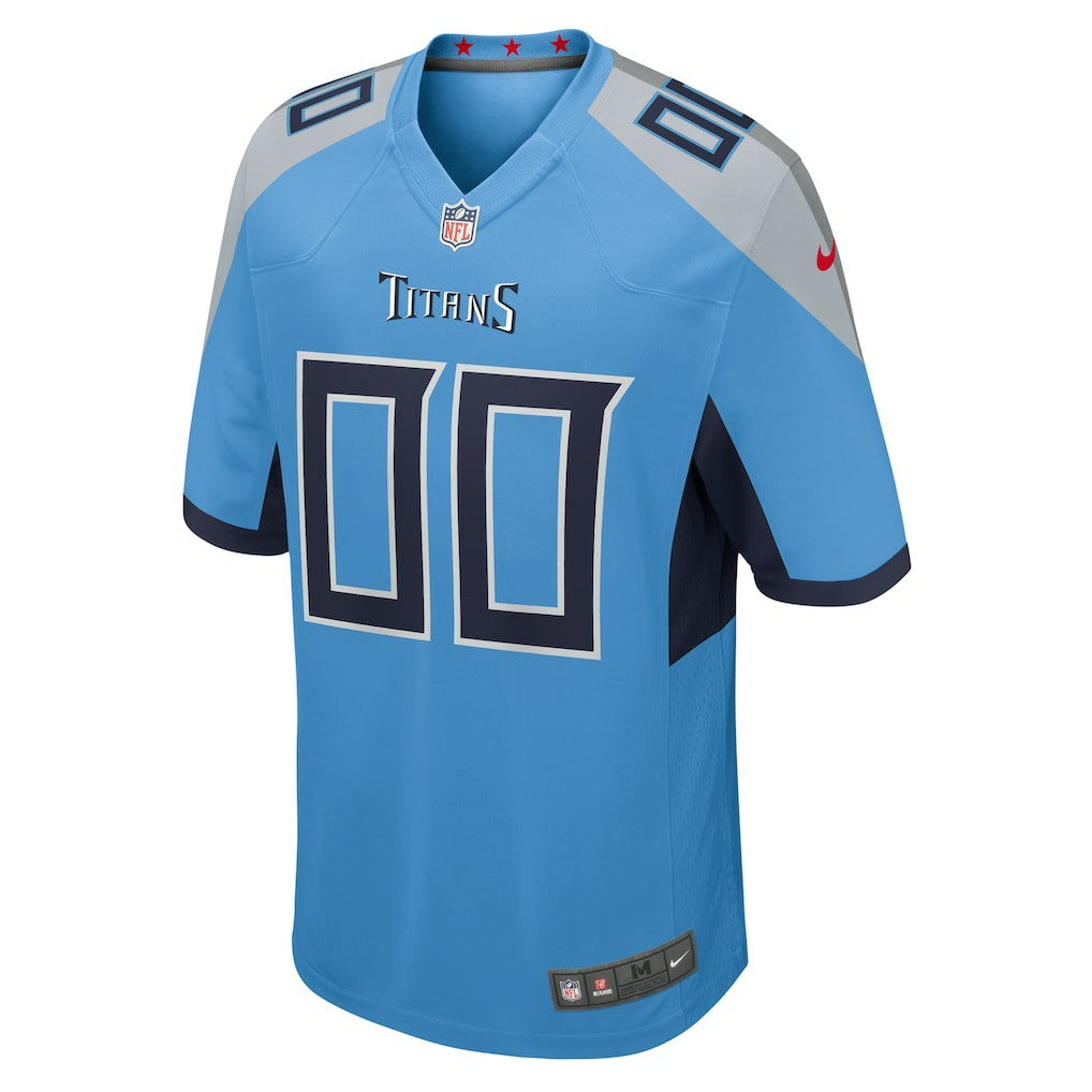 Tennessee Titans Alternate Custom Game Jersey - Light Blue - Nike