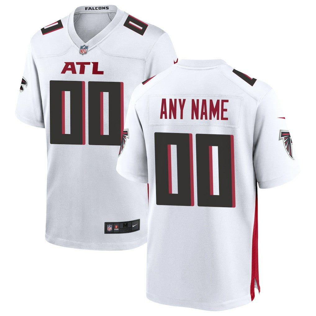 Atlanta Falcons Custom Game Jersey - White - Nike