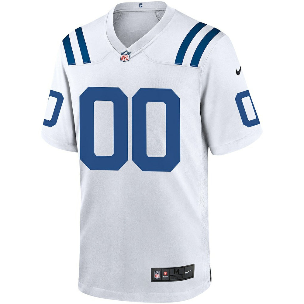 Indianapolis Colts Custom Game Jersey - White - Nike