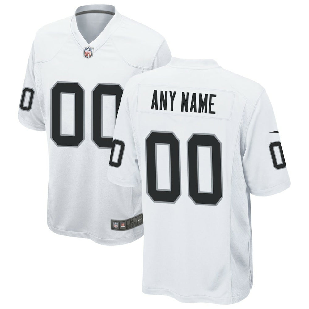Las Vegas Raiders Custom Game Jersey - White - Nike