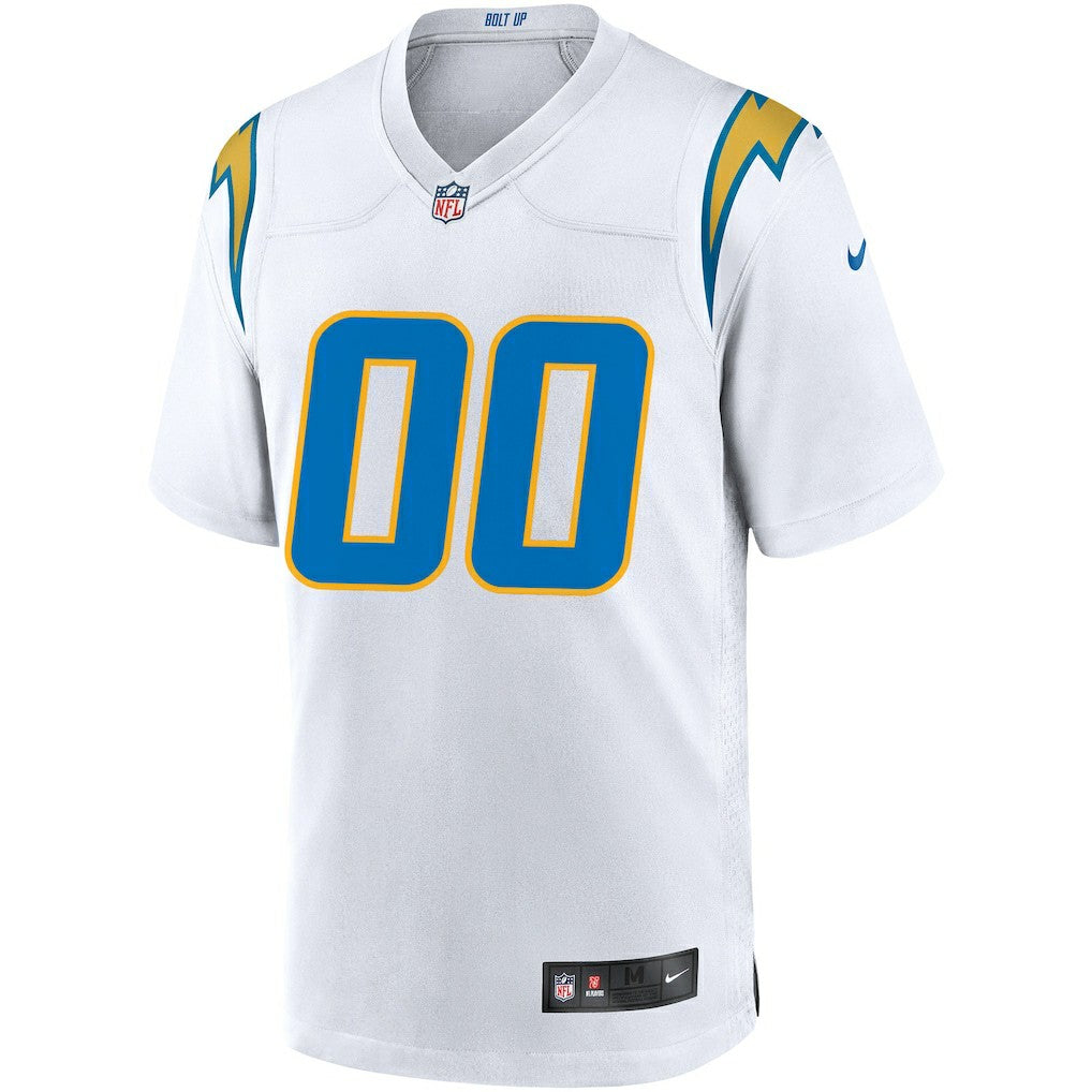 Los Angeles Chargers Custom Game Jersey - White - Nike
