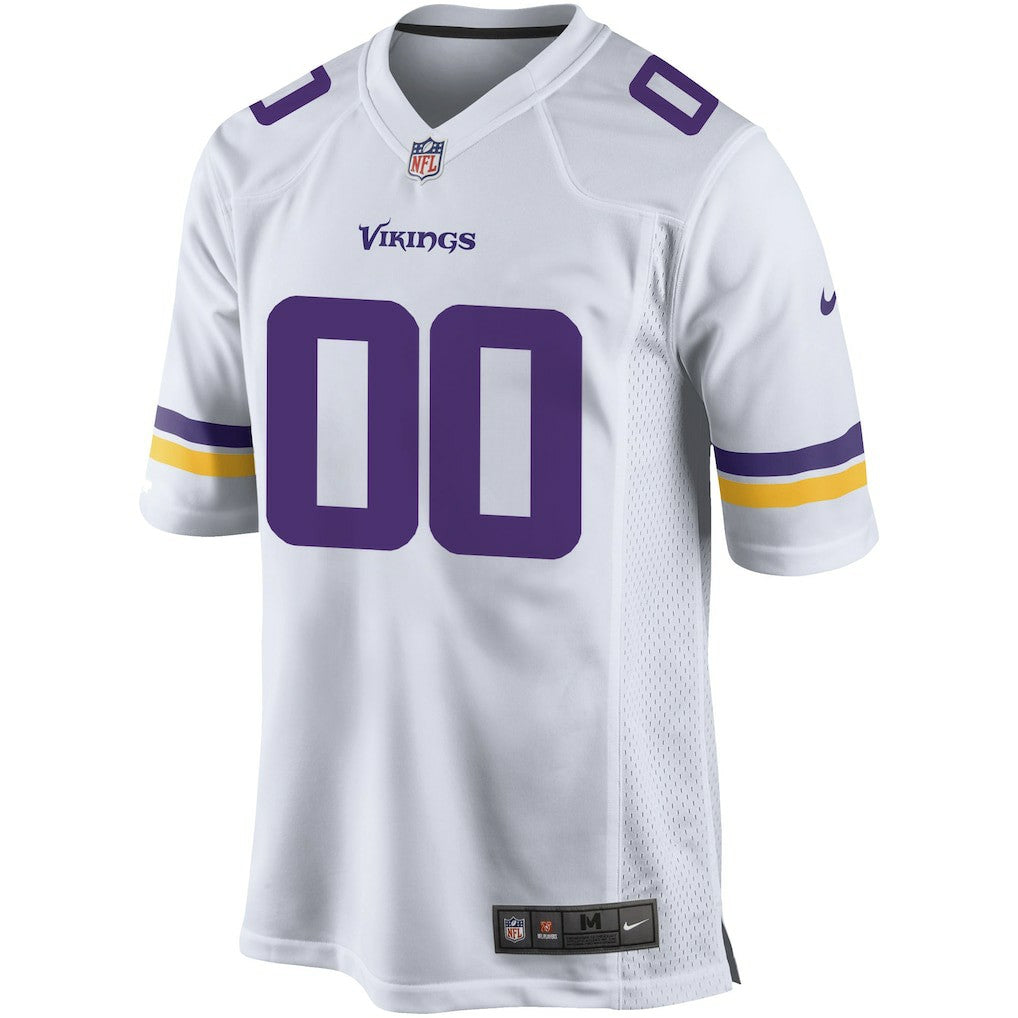 Minnesota Vikings Custom Game Jersey - White - Nike