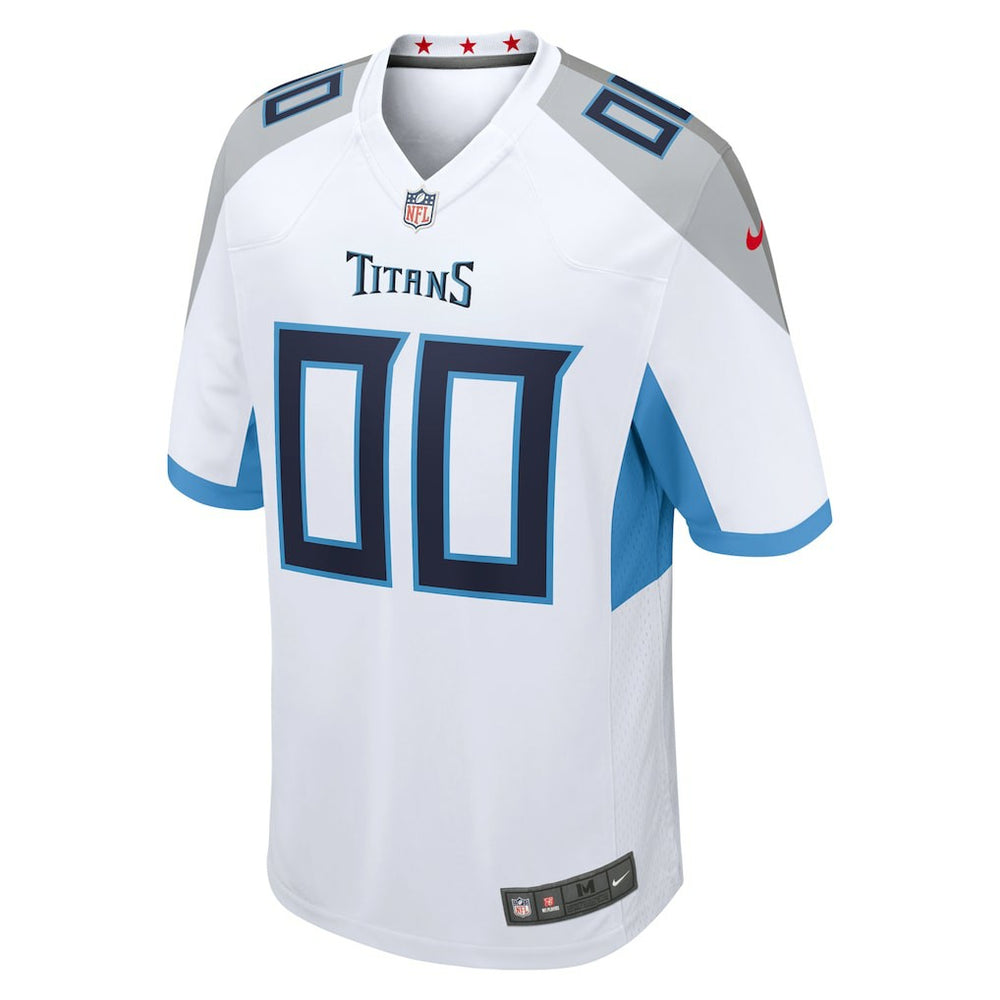Tennessee Titans Custom Game Jersey - White - Nike