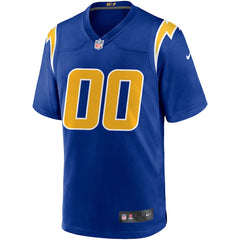 Los Angeles Chargers Alternate Custom Game Jersey - Royal - Nike