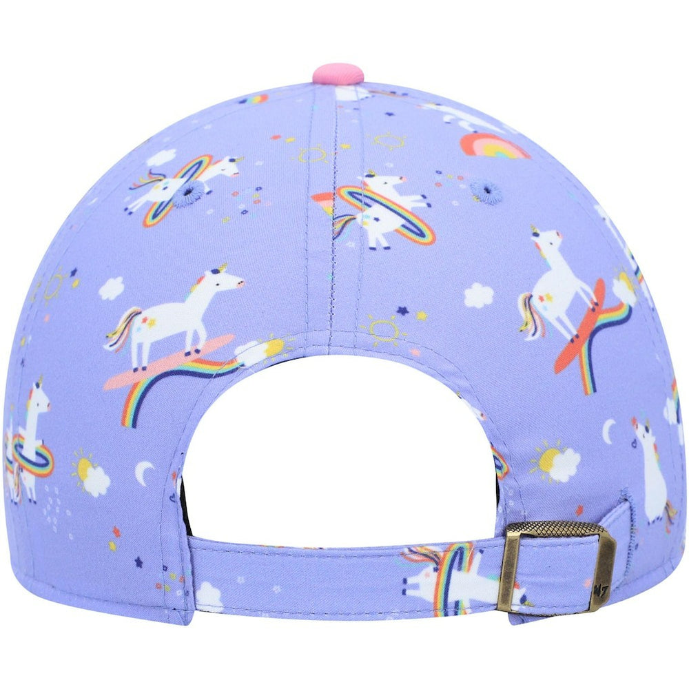 Chicago Bears '47 Girls Preschool Unicorn Clean Up Adjustable Hat - Purple - 47 brand