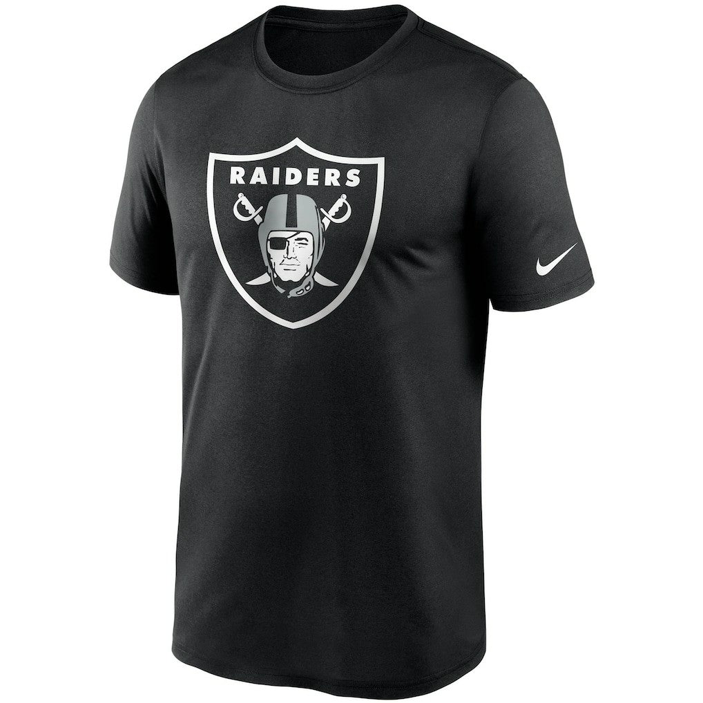 Las Vegas Raiders Logo Essential Legend Performance T-Shirt - Black - Nike