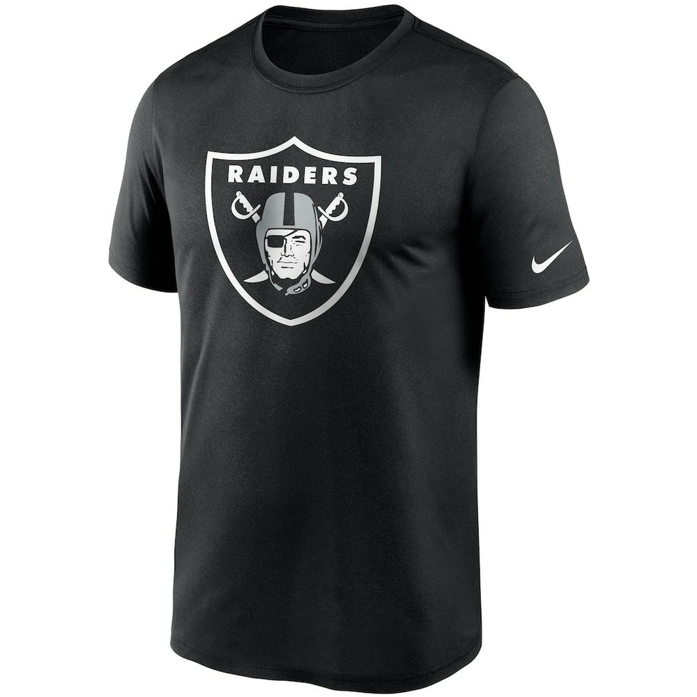 Las Vegas Raiders Logo Essential Legend Performance T-Shirt - Black - Nike