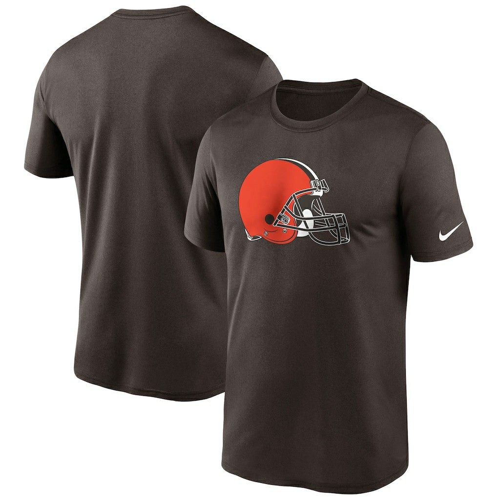 Cleveland Browns Logo Essential Legend Performance T-Shirt - Brown - Nike