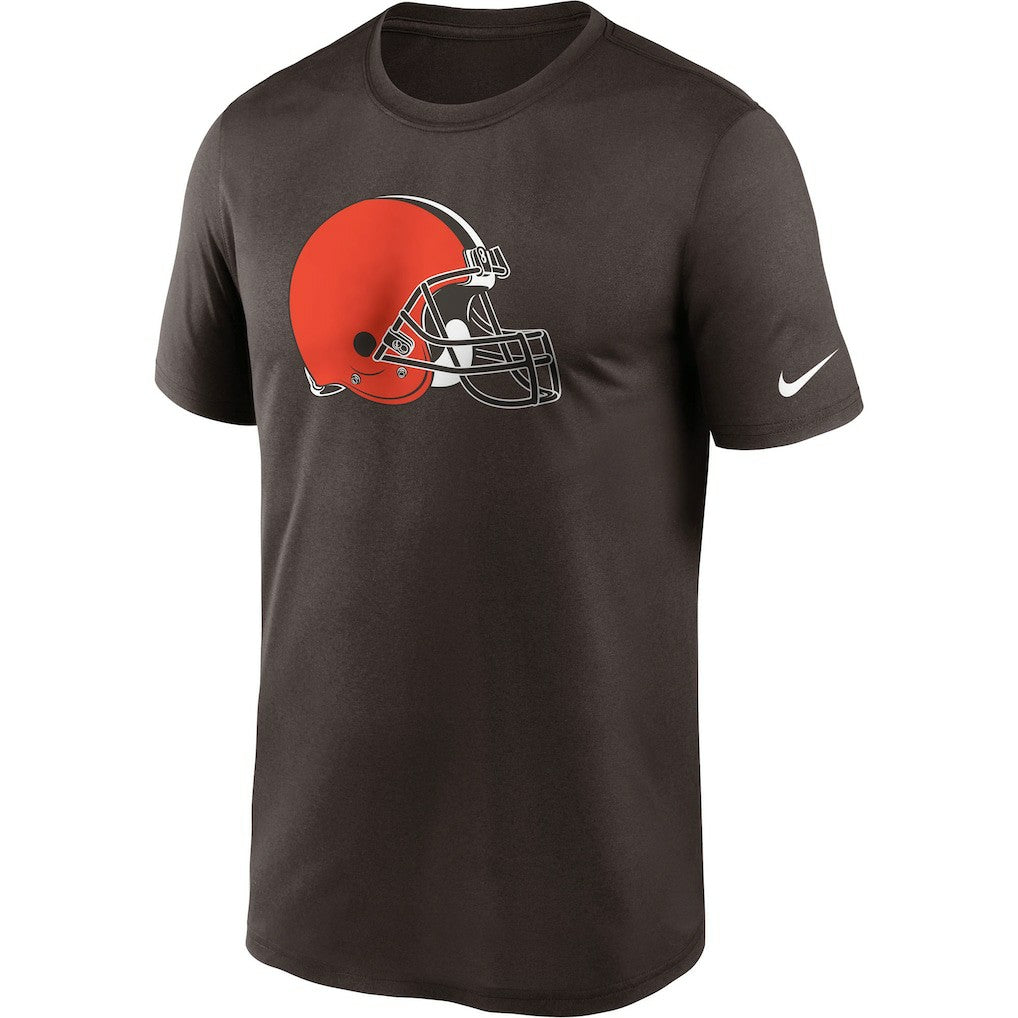 Cleveland Browns Logo Essential Legend Performance T-Shirt - Brown - Nike