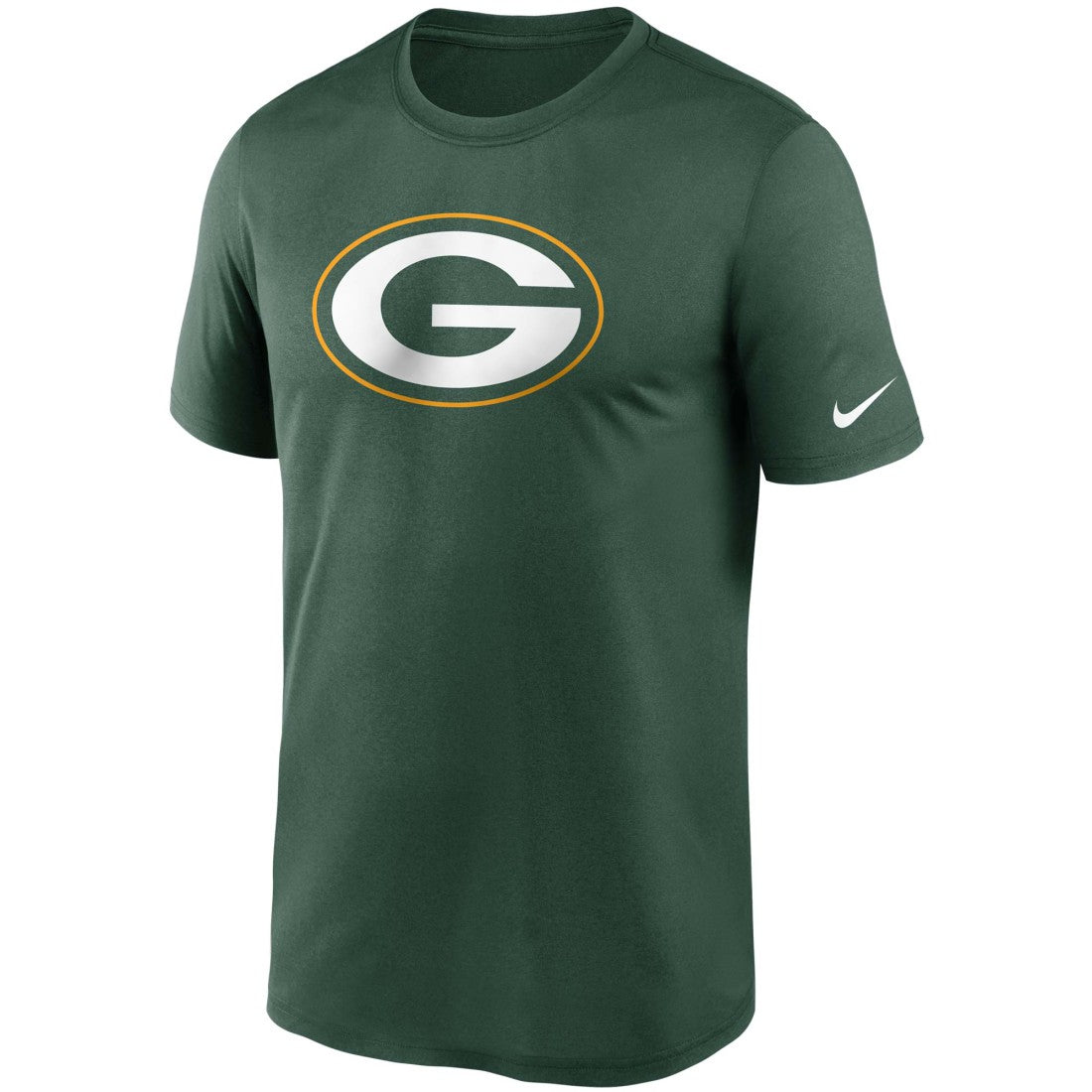 Green Bay Packers Logo Essential Legend Performance T-Shirt - Green - Nike