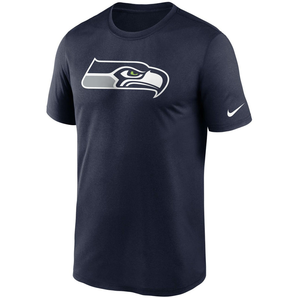 Seattle Seahawks Logo Essential Legend Performance T-Shirt - College Navy - Nike