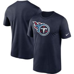 Tennessee Titans Logo Essential Legend Performance T-Shirt - Navy - Nike