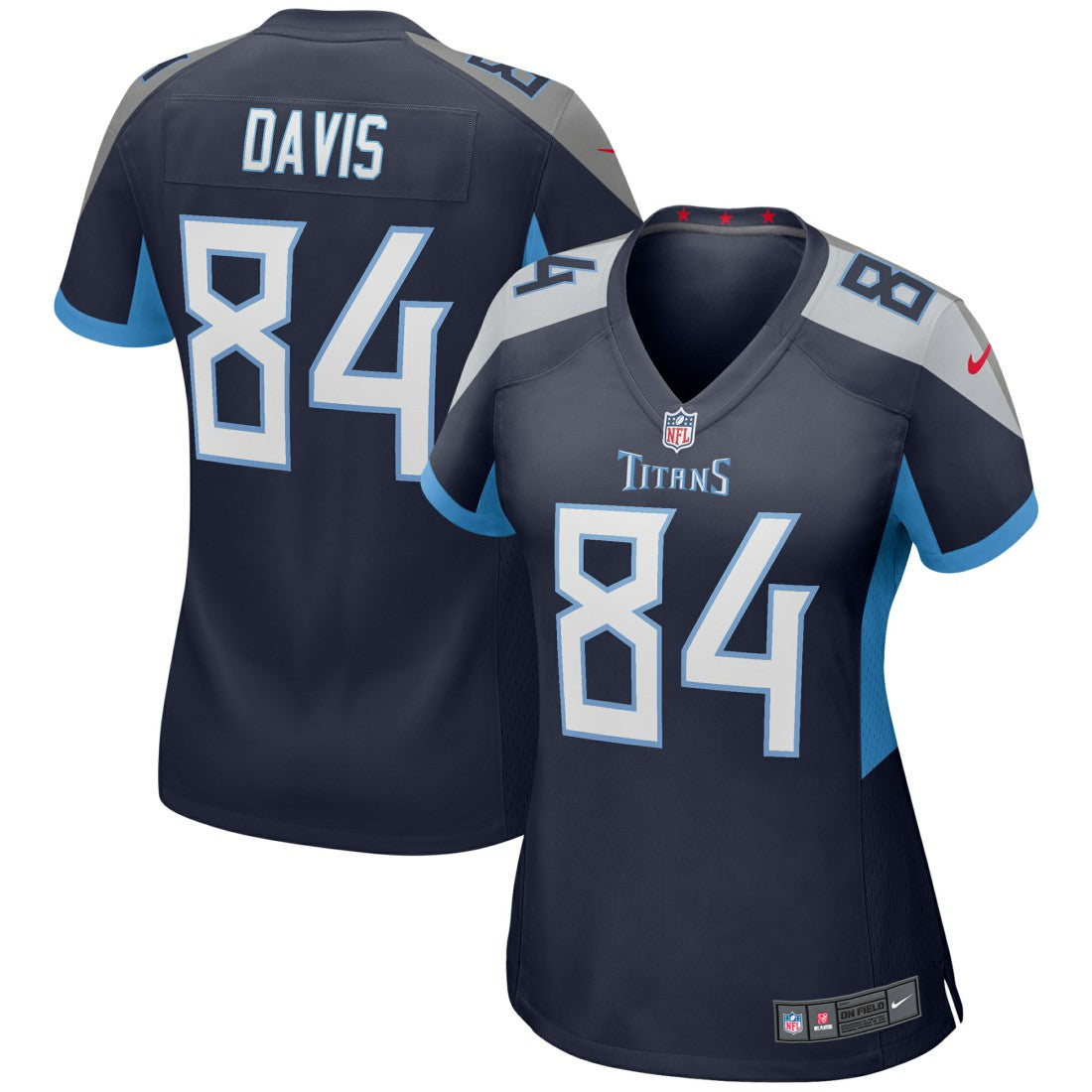 Corey Davis Tennessee Titans Women's Game Jersey - Navy - Nike