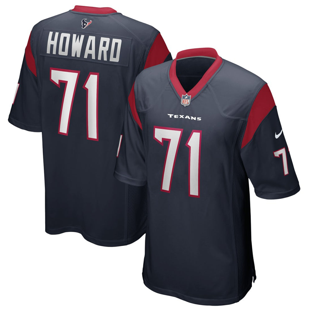 Tytus Howard Houston Texans Game Jersey - Navy - Nike