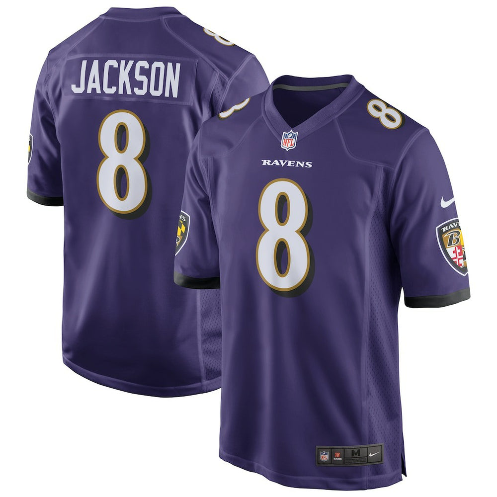 Lamar Jackson Baltimore Ravens Game Jersey - Purple - Nike
