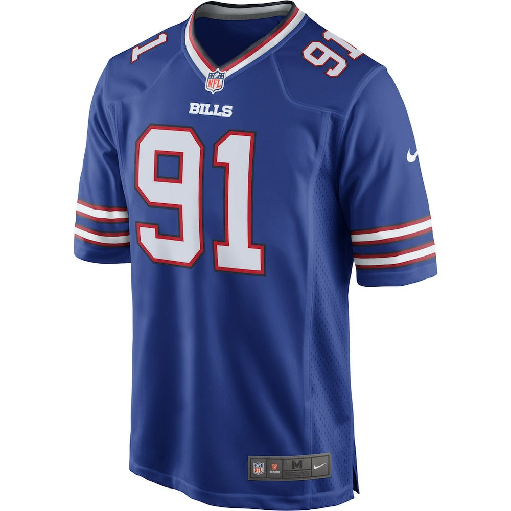 Ed Oliver Buffalo Bills Team Game Player Jersey - Royal - Nike