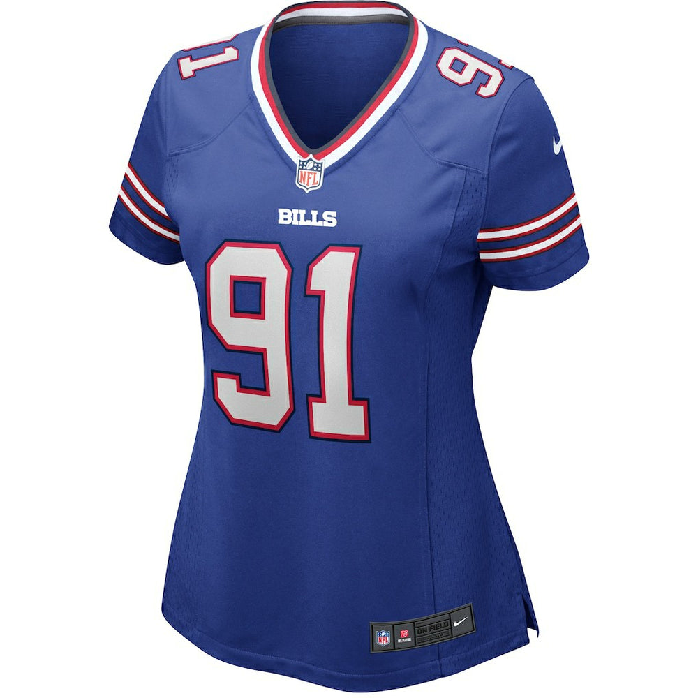 Ed Oliver Buffalo Bills Women's Game Jersey - Royal - Nike