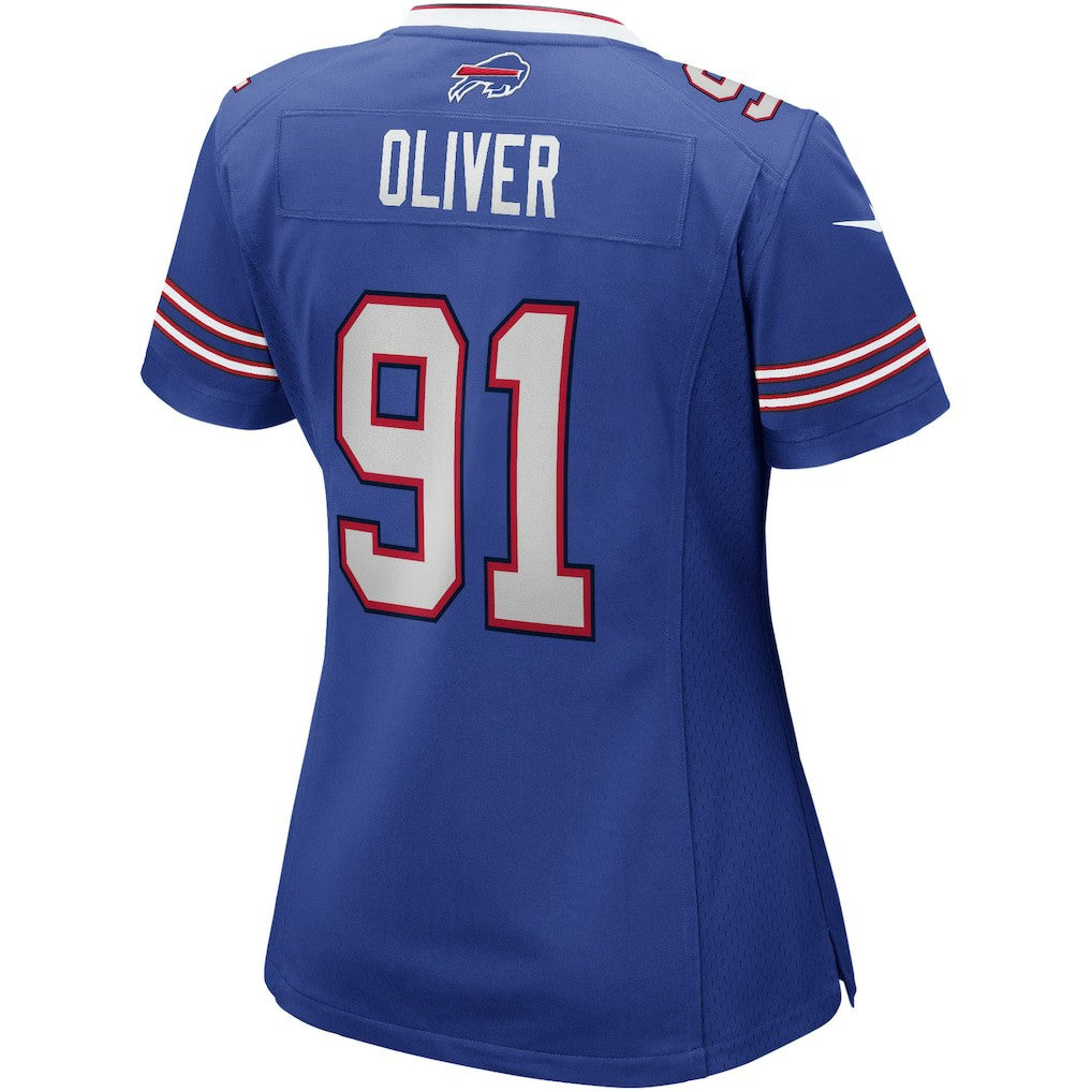 Ed Oliver Buffalo Bills Women's Game Jersey - Royal - Nike