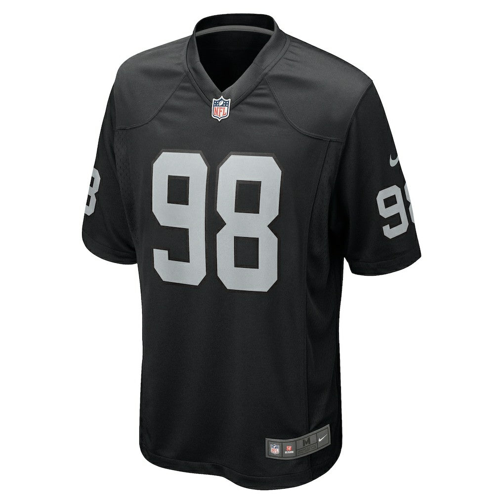 Maxx Crosby Las Vegas Raiders Game Jersey - Black - Nike
