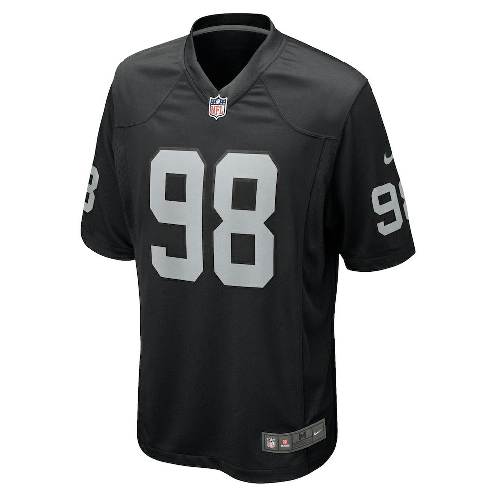 Maxx Crosby Las Vegas Raiders Game Jersey - Black - Nike