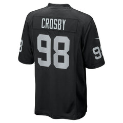 Maxx Crosby Las Vegas Raiders Game Jersey - Black - Nike