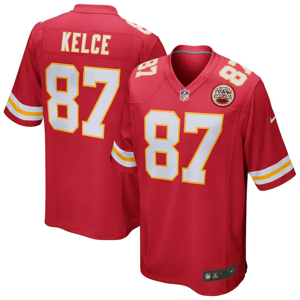 Travis Kelce Kansas City Chiefs Game Jersey - Red - Nike