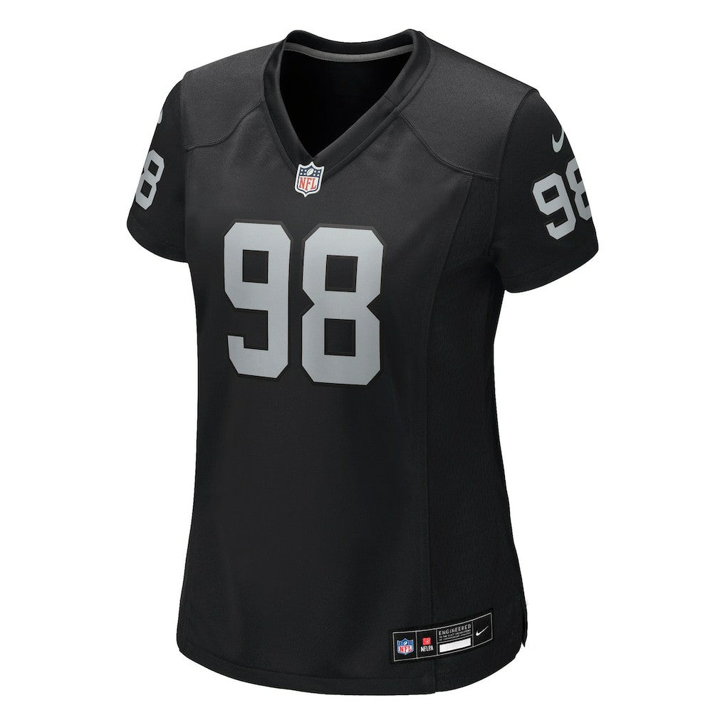 Maxx Crosby Las Vegas Raiders Women's Jersey - Black - Nike