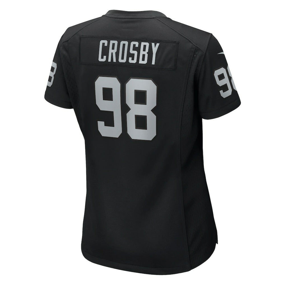 Maxx Crosby Las Vegas Raiders Women's Jersey - Black - Nike