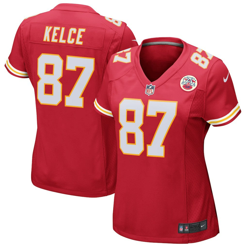 Travis Kelce Kansas City Chiefs Women's Game Jersey - Red - Nike