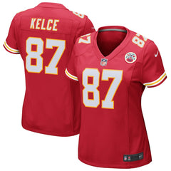 Travis Kelce Kansas City Chiefs Women's Game Jersey - Red - Nike