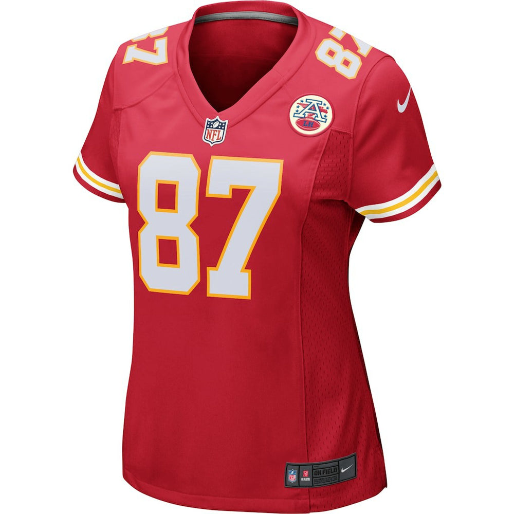 Travis Kelce Kansas City Chiefs Women's Game Jersey - Red - Nike
