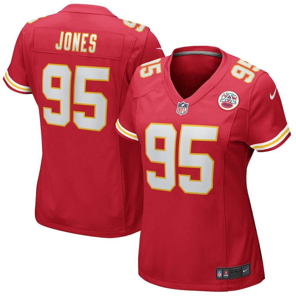 Chris Jones Kansas City Chiefs Women's Game Jersey - Red - Nike