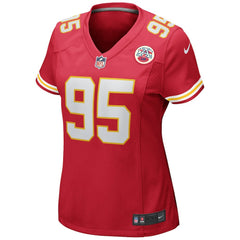 Chris Jones Kansas City Chiefs Women's Game Jersey - Red - Nike