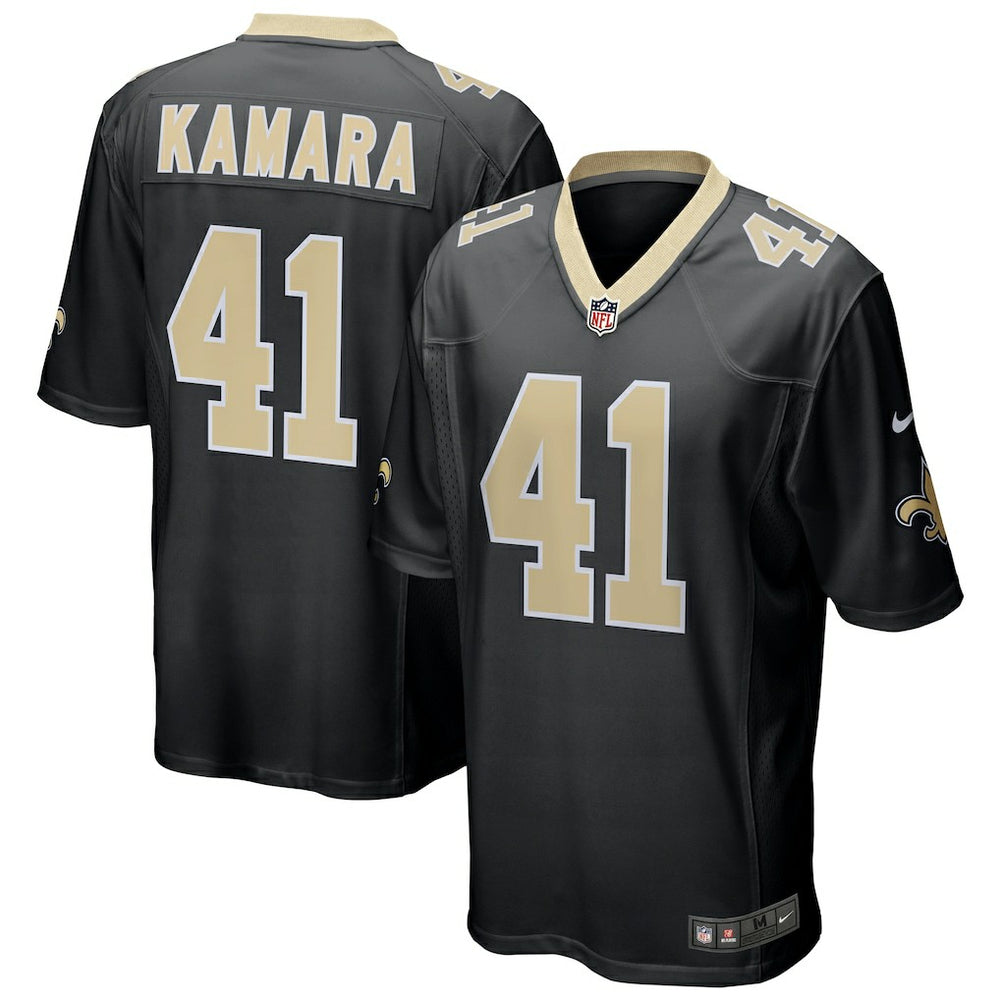 Alvin Kamara New Orleans Saints Game Jersey - Black - Nike
