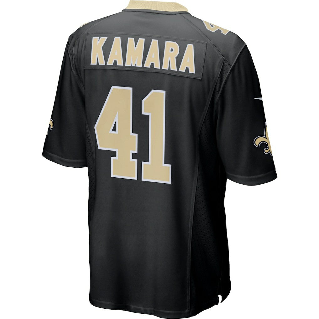 Alvin Kamara New Orleans Saints Game Jersey - Black - Nike