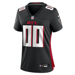 Atlanta Falcons Women's Custom Game Jersey - Black - Nike