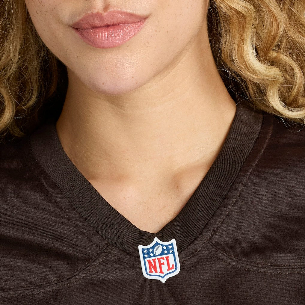 Cleveland Browns Women's Custom Game Jersey - Brown - Nike