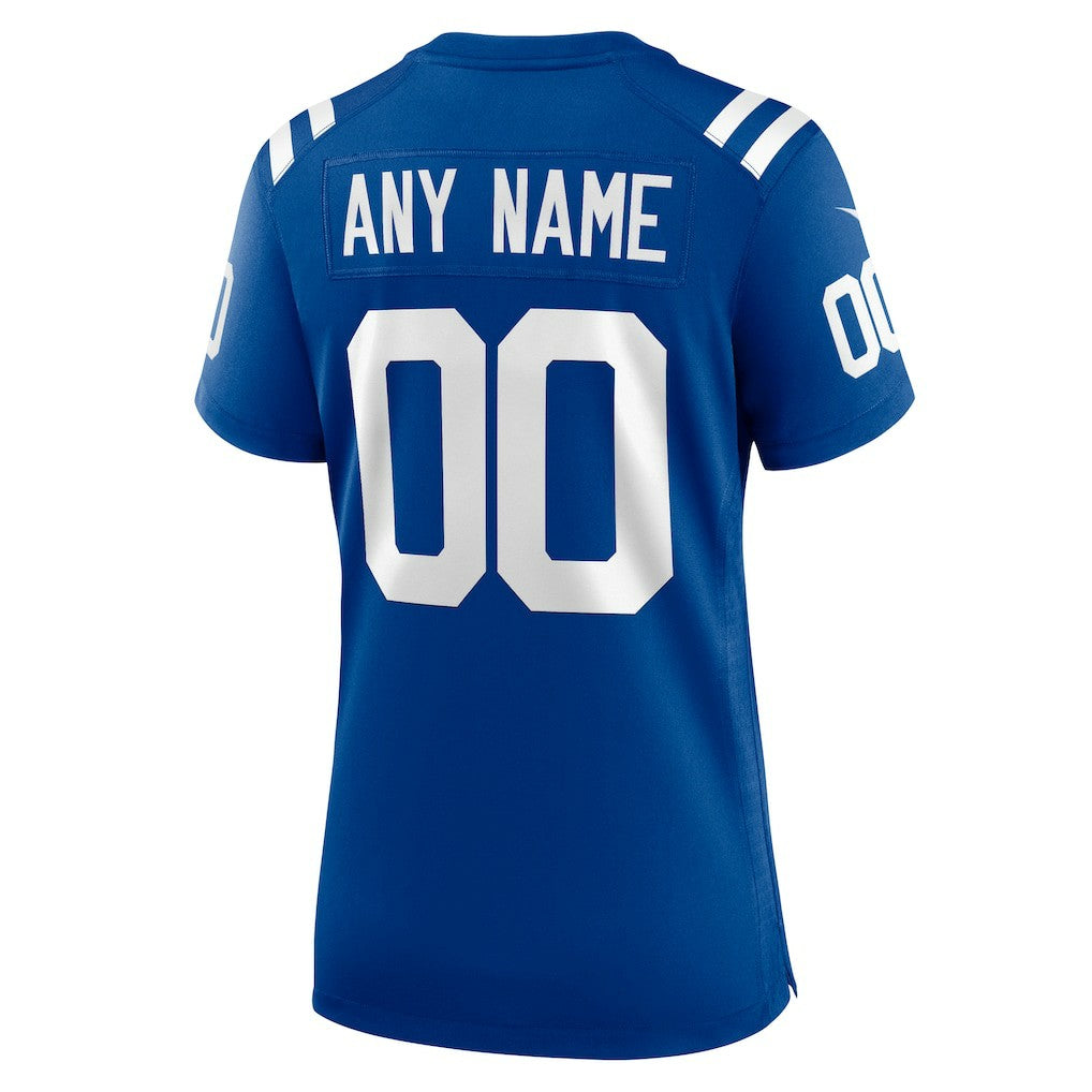Indianapolis Colts Women's Custom Game Jersey - Royal - Nike