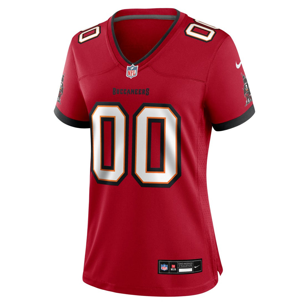 Tampa Bay Buccaneers Women's Custom Game Jersey - Red - Nike