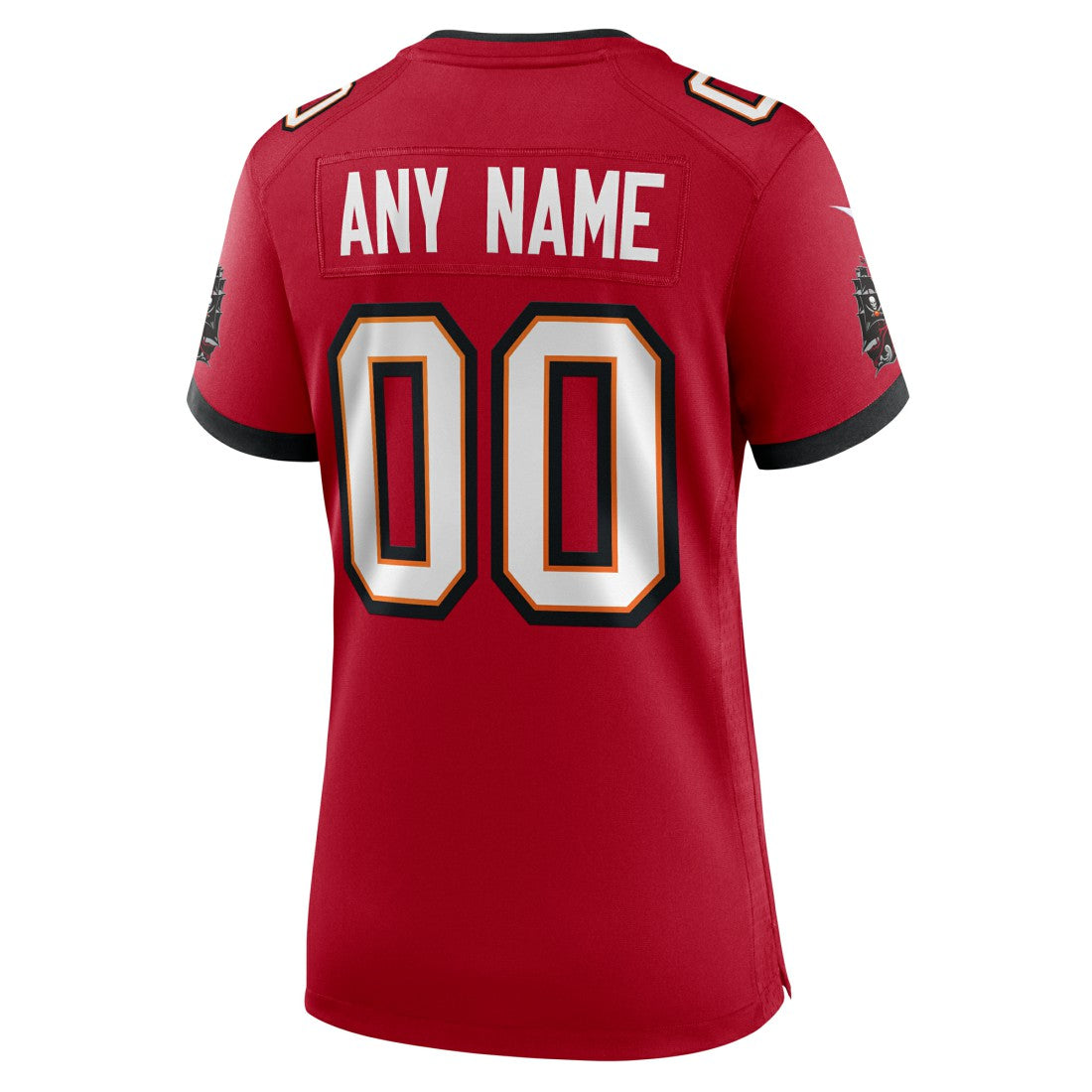 Tampa Bay Buccaneers Women's Custom Game Jersey - Red - Nike