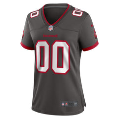 Tampa Bay Buccaneers Women's Alternate Custom Game Jersey - Pewter - Nike