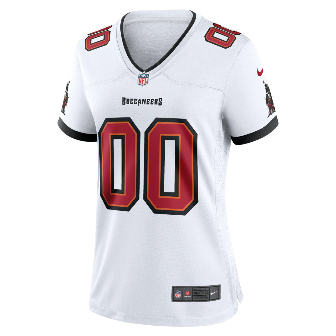 Tampa Bay Buccaneers Women's Custom Game Jersey - White - Nike